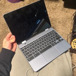 Samsung touchscreen Chromebook everything works just a little beat up