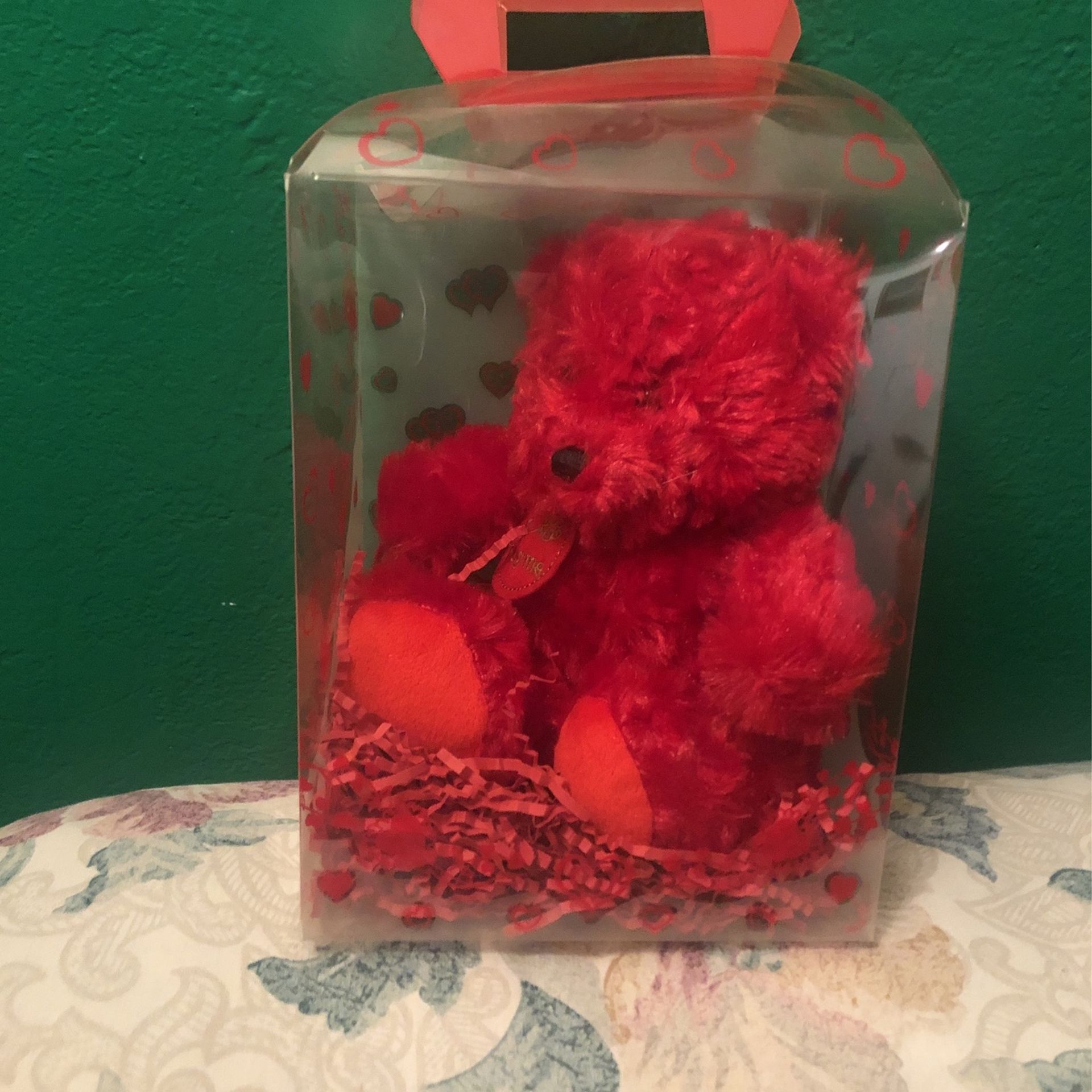 Small Red Teddy Bear