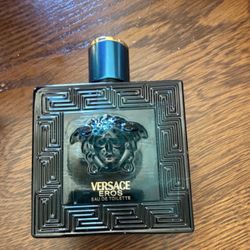 Versace Eros Eau de Toilette EDT Spray, Regular Size 3.4 fl oz