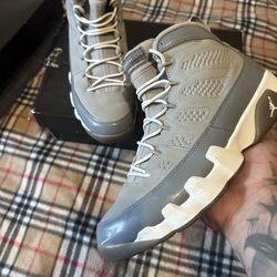 Cool Grey 9s size 8