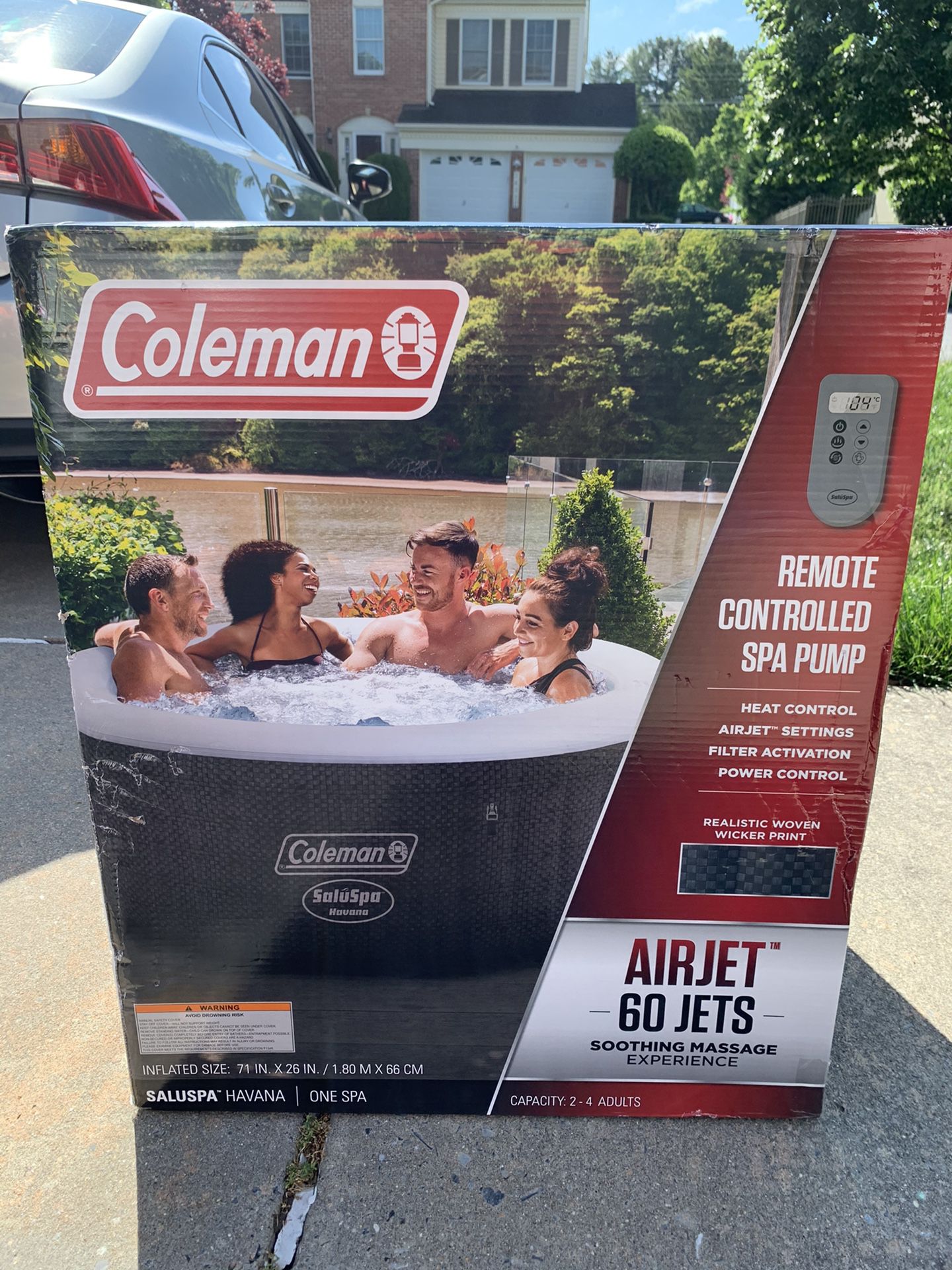 Coleman spa pool hot tub