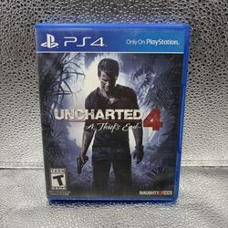 Uncharted 4 A Thief’s End Sony PlayStation 4 PS4, TESTED & WORKING!