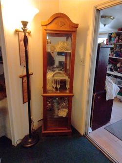 Beautiful curio cabinet free