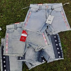 Girls Shorts Lot 4 Prs NEW Size 10