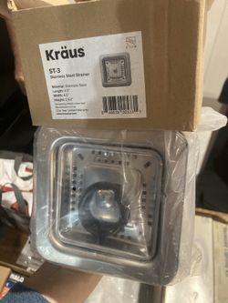 Kraus St-3 Stainless Steel Sink Strainer