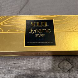 Pink And Blue Soleil Hair Straightener