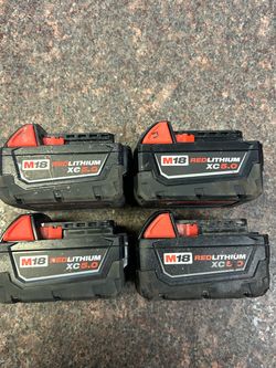 Milwaukee 5ah battery pack