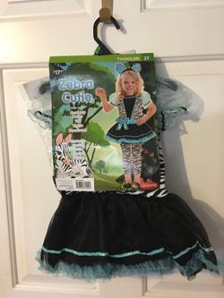 Costume for girls Zebra cutie