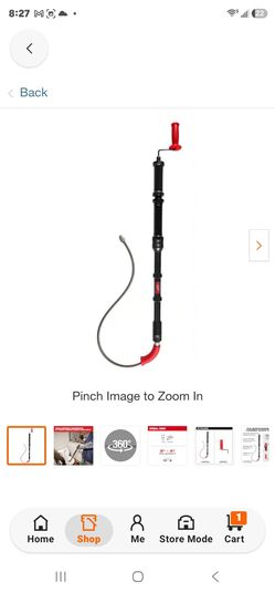 Milwaukee Toilet Auger Drain Snake