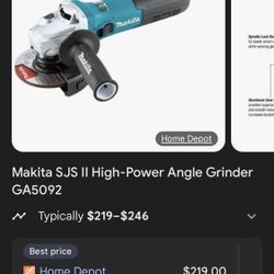 Makita Corded Grinder 