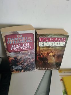 Two civil war novels paperbacks