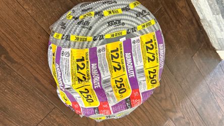 WIRE 12-2  250ft NEW $200