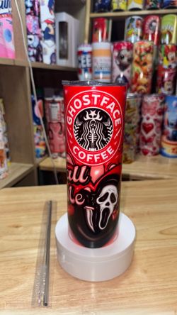 20oz Ghostface Tumbler