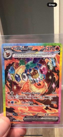 Flareon ex Tera Pokémon Card 146/131 Eevee Promo Grading potential