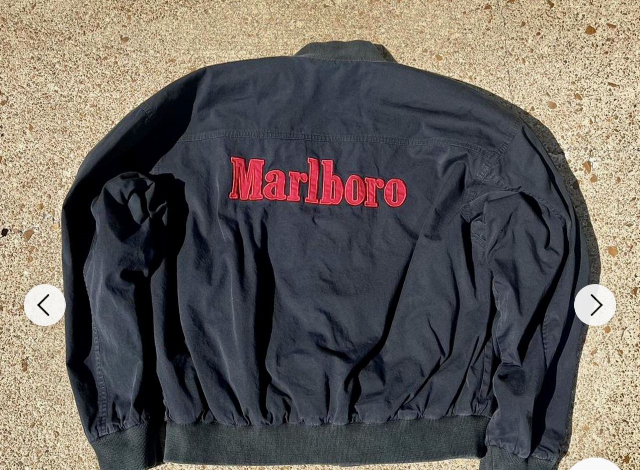 Vintage Marlboro Bomber Jacket 