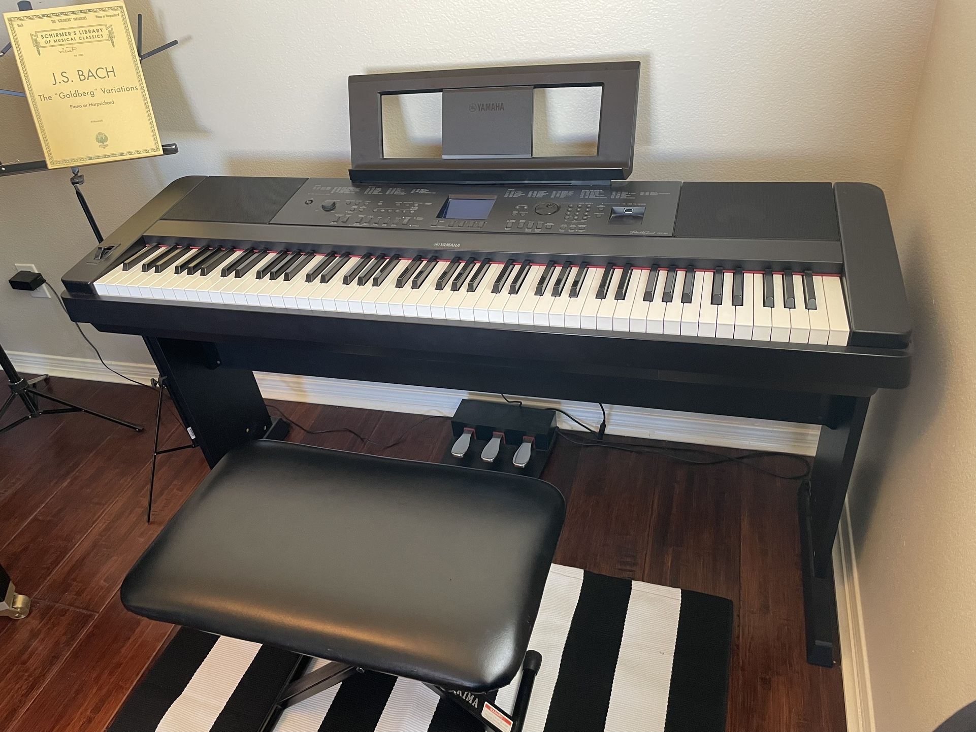 Yamaha portable grand DGX-660