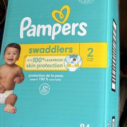 Diapers Pampers Size 2