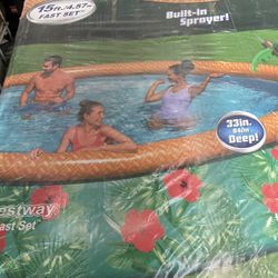15x36 Bestway pool with pump and filter. New in box 