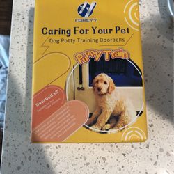 Dog Potty Training Doorbells NEW Set Of 2