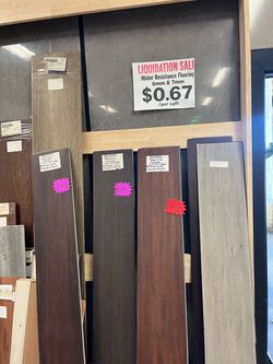 Flooring Liquidation. $15 per box - 22sqft