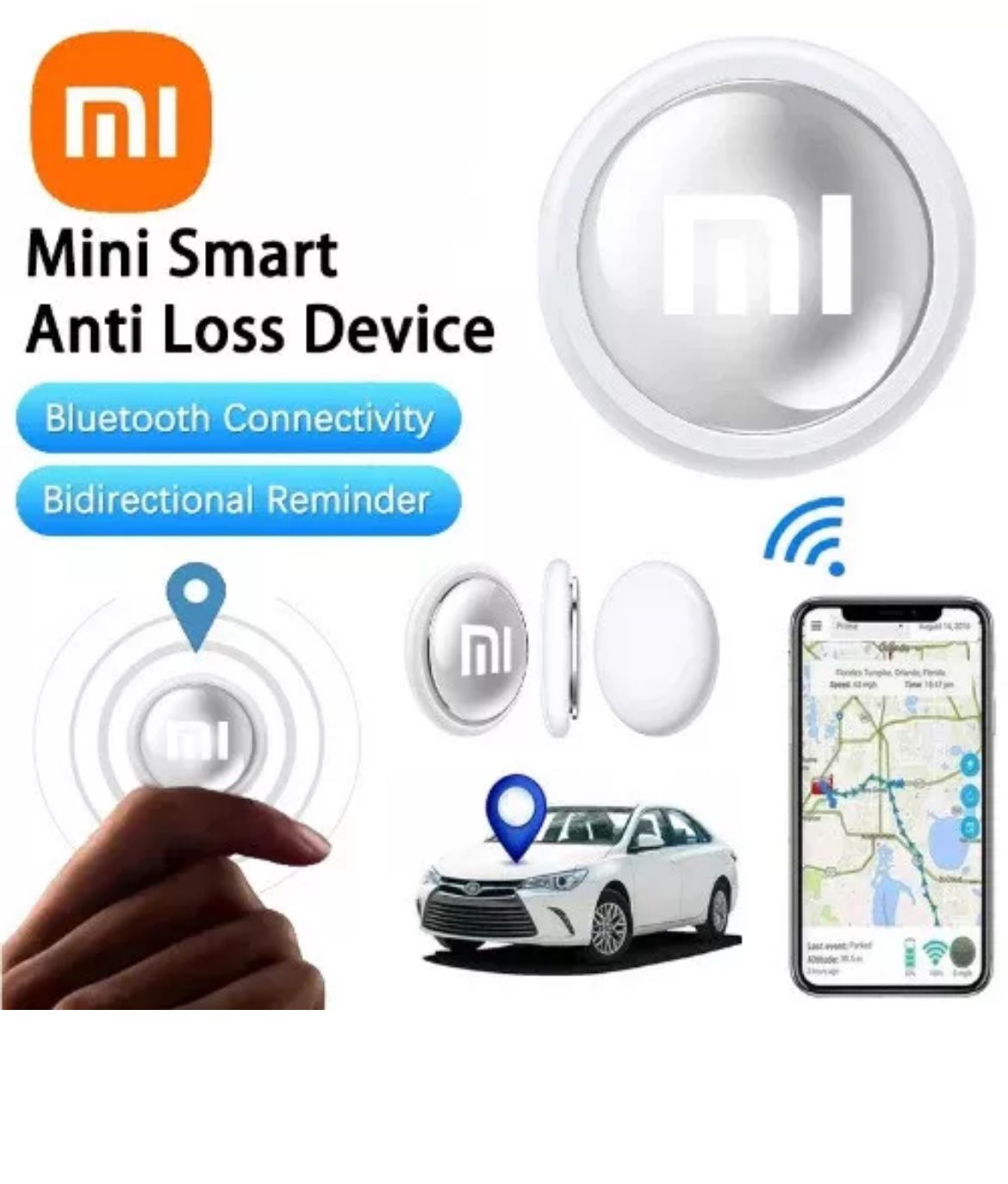 Xiaomi Portable Bluetooth 4.0 Tag Mini GPS Smart Tracker Anti-lost Smart Locator