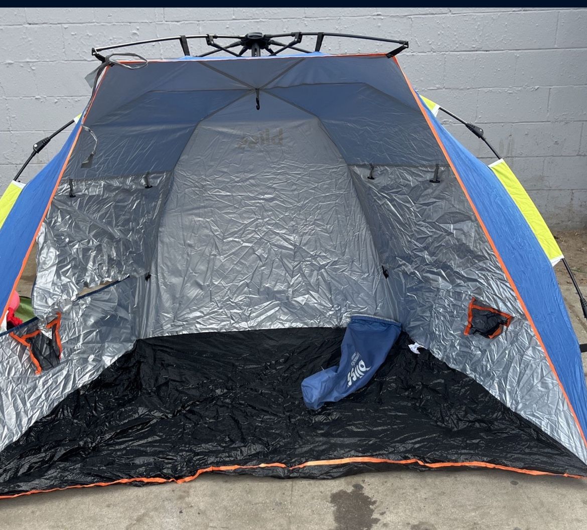 Bliss Hammocks QT-A38-1 Collapsible Tent with Carry Case and Shoulder Straps, Sun Protection and Weatherproof, Lightweight and Durable, Collapse Resis