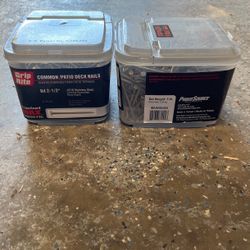 BOGO!! 5lb Boxes 2 1/2″ SS PATIO/DECK NAIL #316 (8D)  