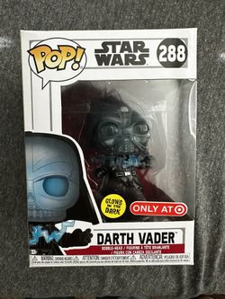 Funko Pop Star Wars Bobblehead Darth Vader Target Exclusive Glow In The Dark 288