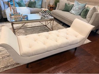Off white chaise