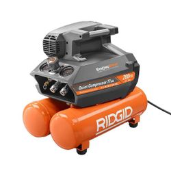 RIDGID
4.5 Gal. Portable Electric Quiet Air Compressor