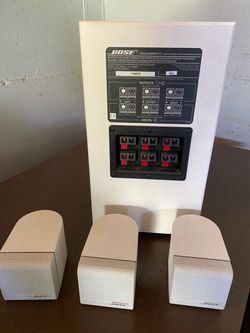 Bose Acoustimass HT 4 speaker set