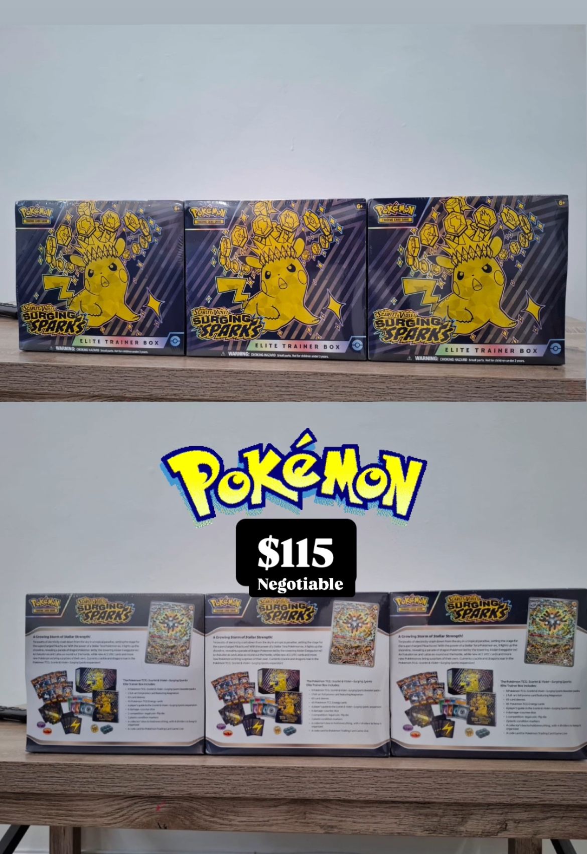 Pokémon Surging Sparks