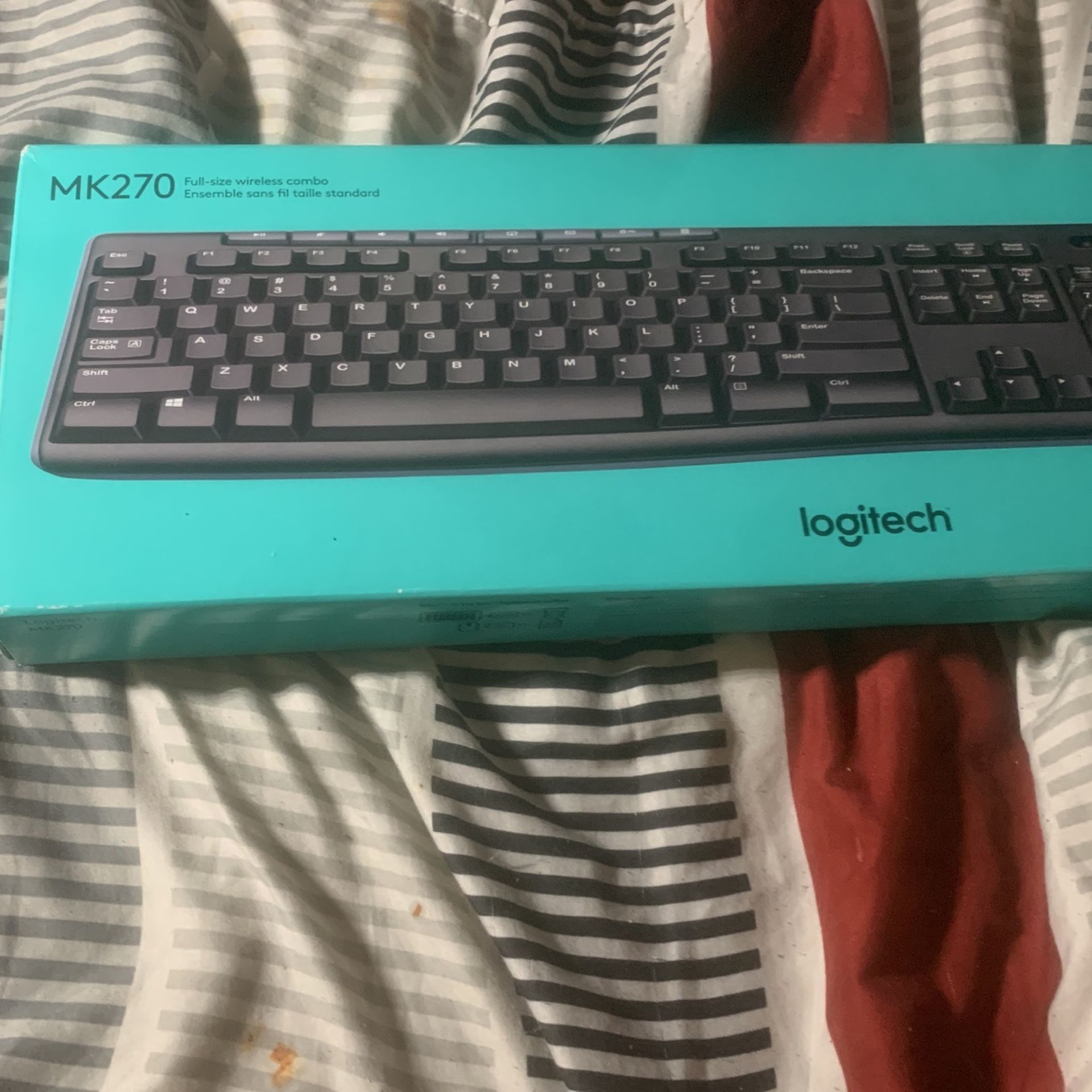 Logitech Keyboard And Mouse 