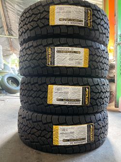 LT31X10.50R15       Set of 4     Brand new tires