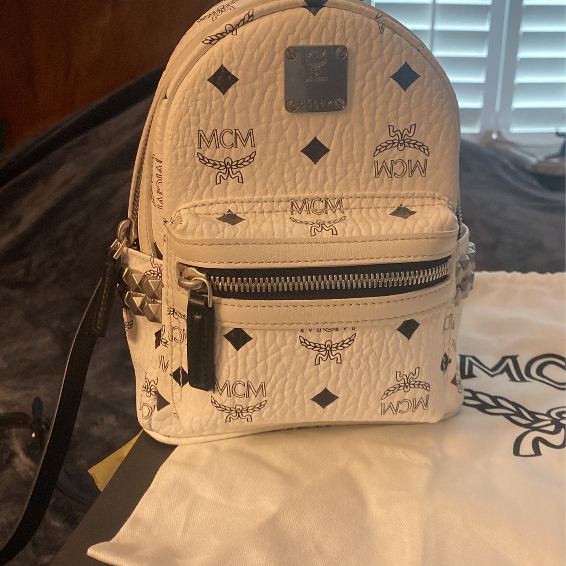 MCM Stark Bebe Boo Backpack