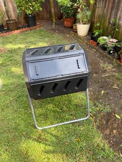 Dual Chamber Tumbling Compost Bin