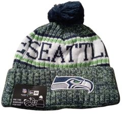 Seattle Seahawks Knit Cap Beanie