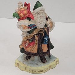 1991 Santa’s of the Nations Germany Porcelain Figurine 8903 Santa Claus 4.25"