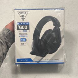 Turtle Beach Stealth 600 Gen 2 MAX Wireless Gaming Headset for PlayStation 4/5/Nintendo Switch/PC - Black