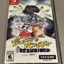 Pocky & Rocky Reshrined - Nintendo Switch Brand New Sealed 