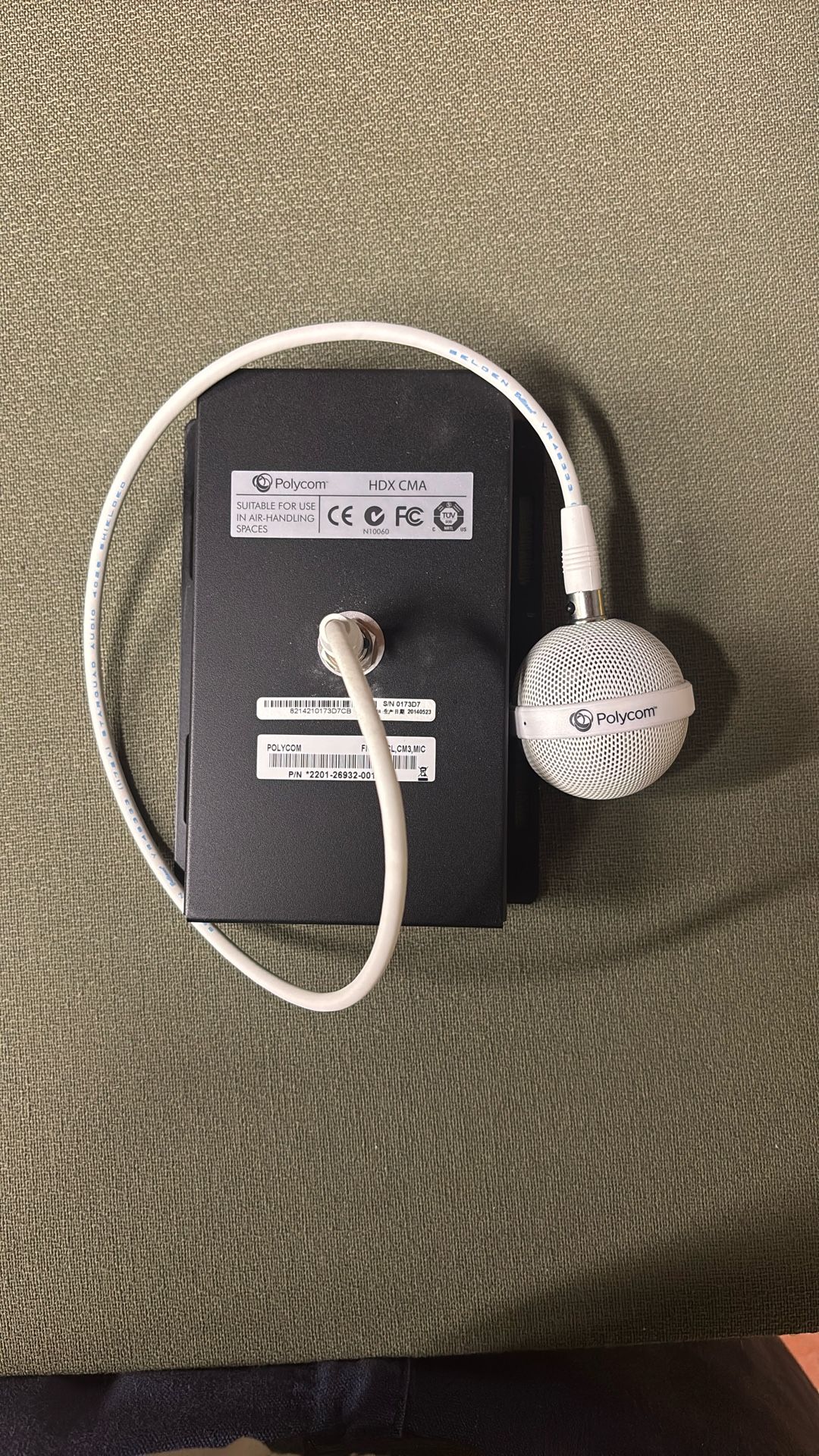 Ceiling microphone