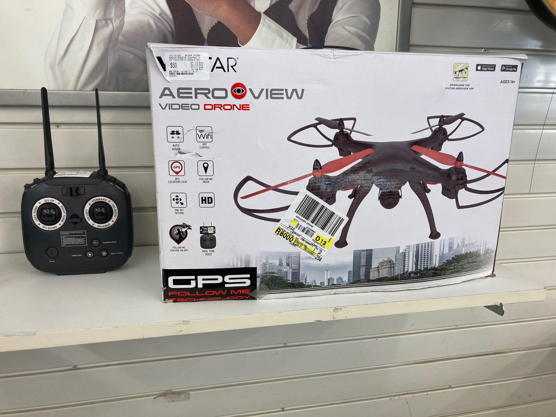 Vivitar video drone