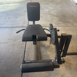 Plate Loaded Leg Machine