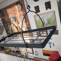 Ikea Utsaga Hanging Ceiling Pot Rack