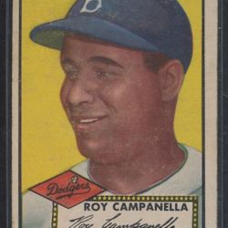 1952 Topps #314 Roy Campanella Brooklyn Dodgers