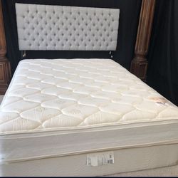Nice QUEEN MATTRESS AND FRAME