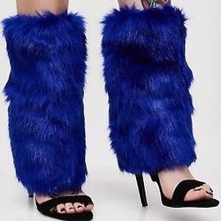 Fur 2 In 1 Boot In Blur Colour 