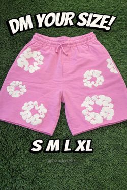 Denim tear shorts