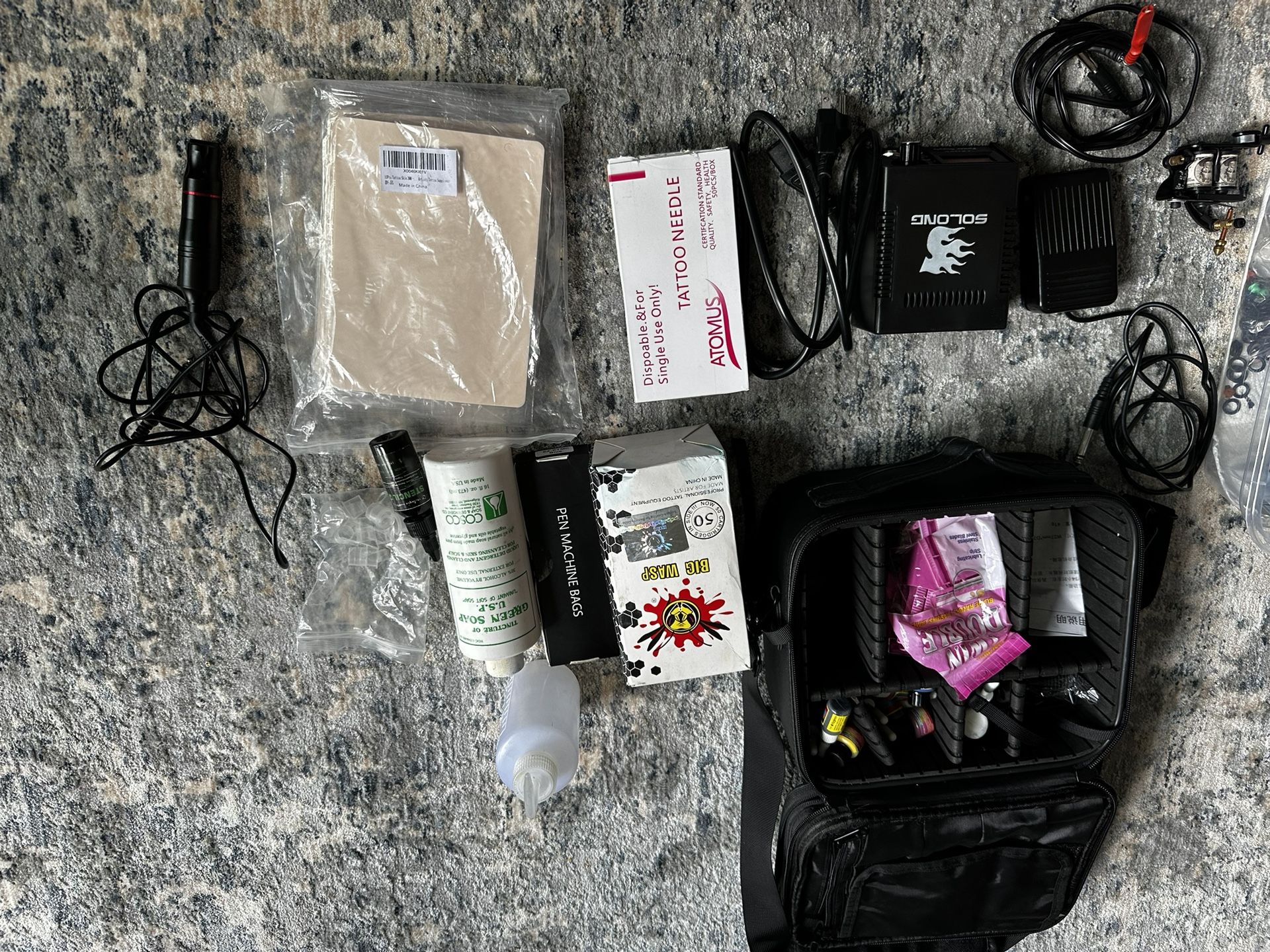 Tattoo Kit With accessories