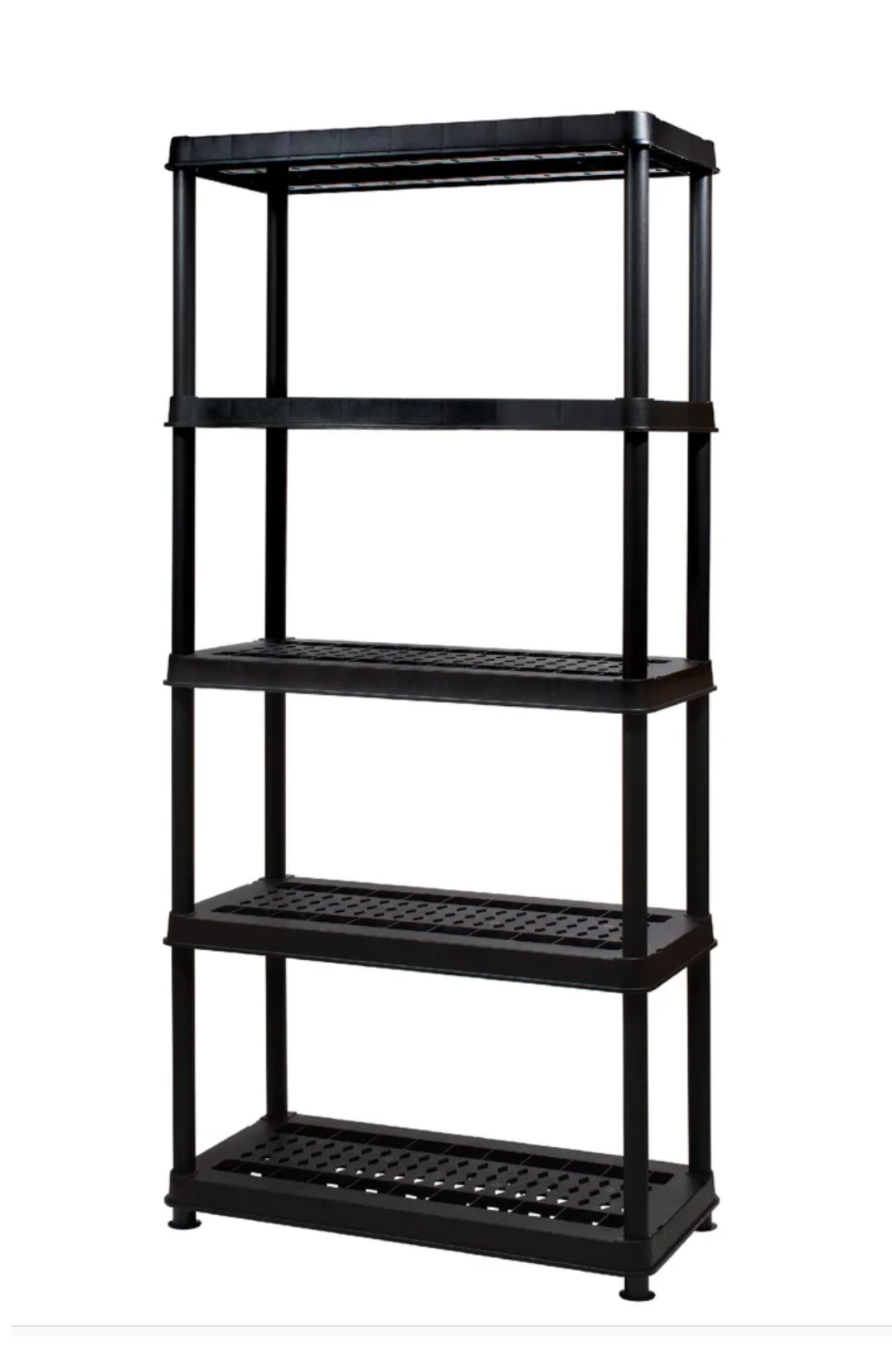 Greenmade 5-Tier Resin Shelving Utility Rack Unit